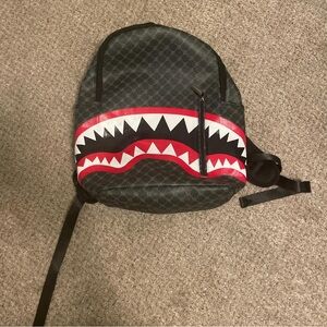 Stylish Black and Red Backpack